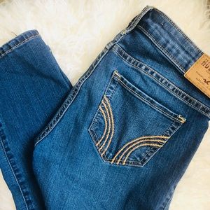 Straight leg jeans